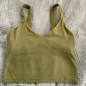 Lululemon Align Tank, Green, Size 4